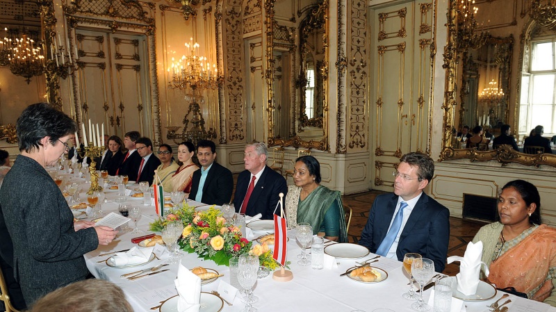Ansprache von Nationalratspräsidentin Mag.a Barbara Prammer beim gemeinsamen Mittagessen.