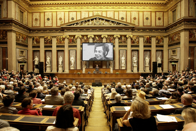 Bundespräsident Dr.Heinz Fischer am Rednerpult.