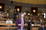 Eine Schülerin am Wort.