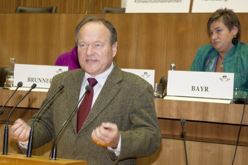 Herbert Schultes - OEVP am Rednerpult.