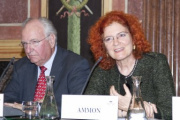 Prof. Dr. Günther Leiner - Präsident des European Health Forum; Andrea Ammon - European Centre for Disease Prevention and Control