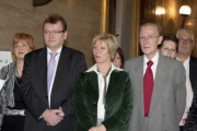 v.li. Maria Mosbacher - Bundesrätin, Johann Ertl - Bundesrat, Monika Mühlwerth - Bundesrätin und Albrecht Konecny - Bundesrat