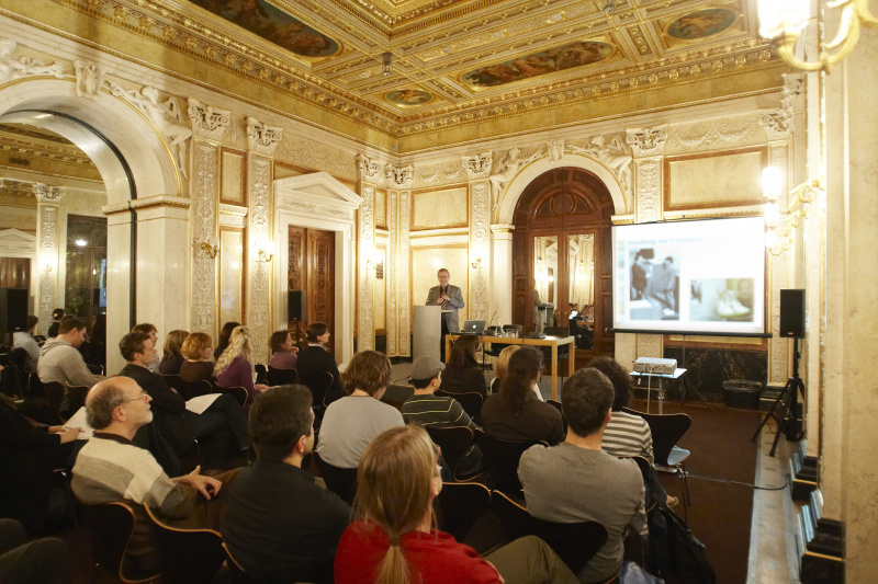 Prof.Dr.Wolfgang Sander am Rednerpult