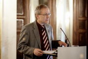 Prof.Dr.Wolfgang Sander am Rednerpult