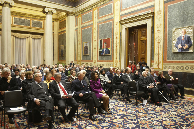 Blick Richtung Veranstaltungsteilnehmer.