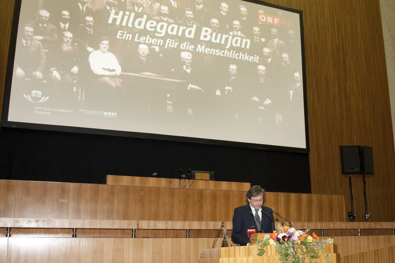 Dr. Alexander Wrabetz - ORF-Generaldirektor am Rednerpult.