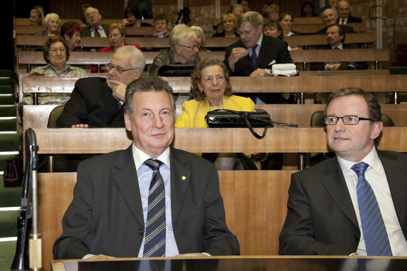 v.li. KommR Peter Mitterer - Präsident des Bundesrates und  Karlheinz Kopf - Klubobmann der ÖVP