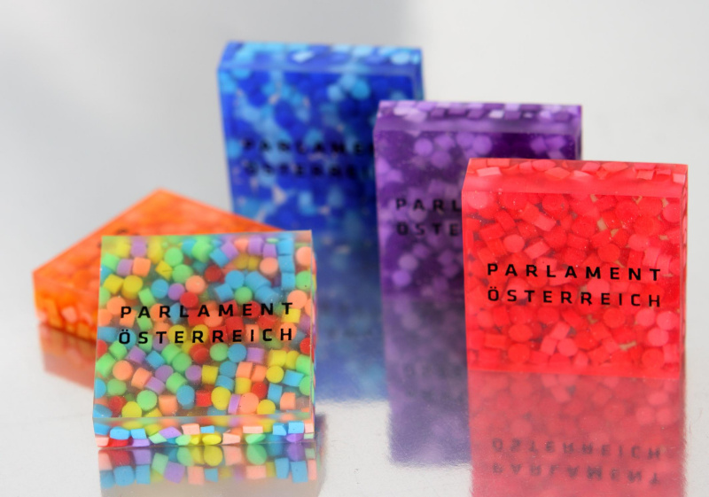 Radiergummi quadratisch
