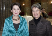 v.li. Mag. Barbara Prammer - Präsidentin des Nationalrates und Margit Fischer