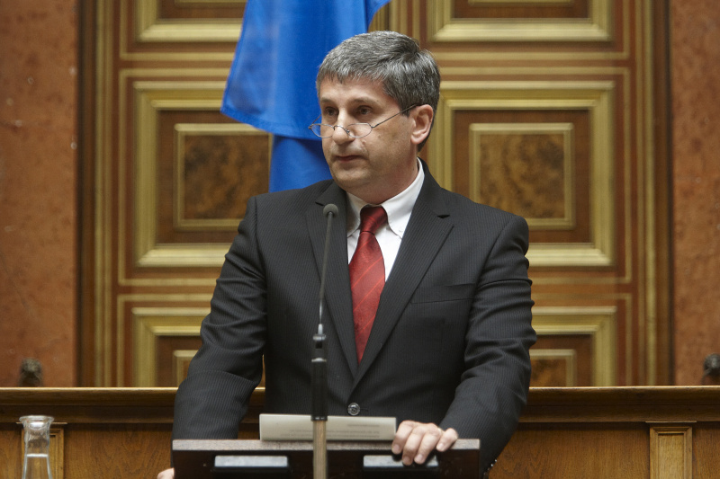 Dr. Michael Spindelegger - Aussenminister am Rednerpult.