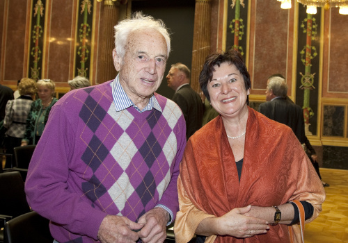 v.li. Gerhard Jettmar und Mag. Susanne Neuwirth - Vizepräsidentin des Bundesrates