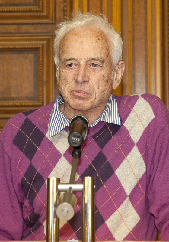 Gerhard Jettmar am Rednerpult.