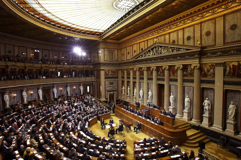 Blick in Richtung Festgäste