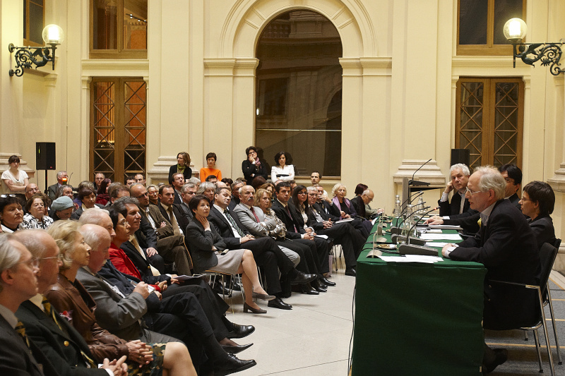 Blick in Richtung VeranstaltungsteilnehmerInnen