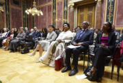 Übersicht Ehrengäste bei der Verleihung des grossen Ehrenzeichens für die Verdienste um die Republik Österreich an Berhane Ras-Work