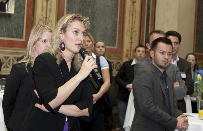 Blick in Richtung VeranstaltungsteilnehmerInnen