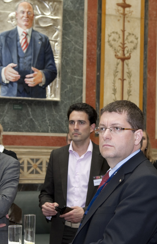 Blick in Richtung Veranstaltungsteilnehmer