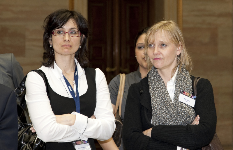 v.li. Denise Trajkovska und Ulle Toode