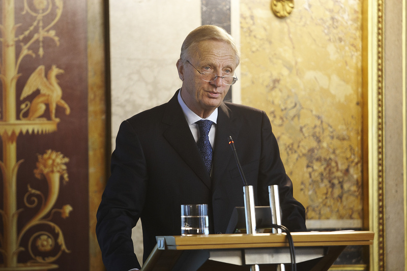 o.Univ.-Prof. Dr. Johannes Hengstschläger, Experte Verfassungsrecht am Rednerpult