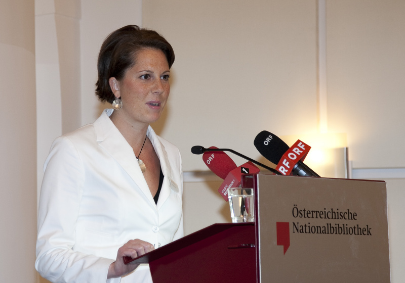 Veranstaltungsteilnehmerin