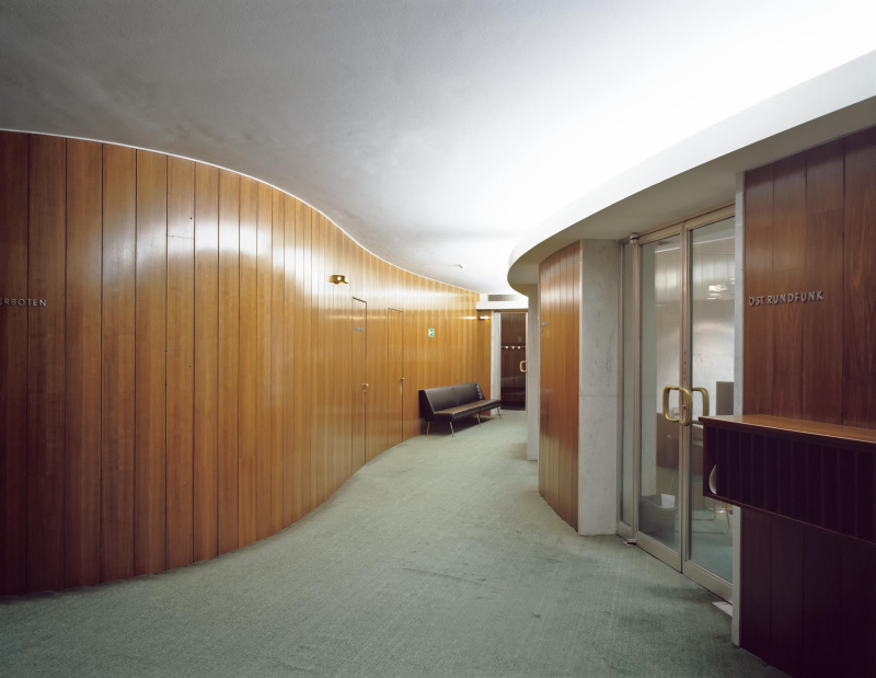 Blick in den Gangbereich.