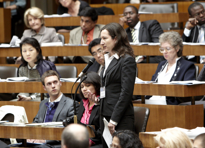 Wortmeldungen einer Veranstaltungsteilnehmerin