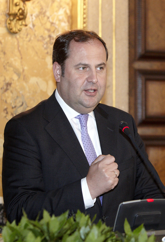 Dipl.-Ing. Josef Pröll - Vizekanzler am Rednerpult