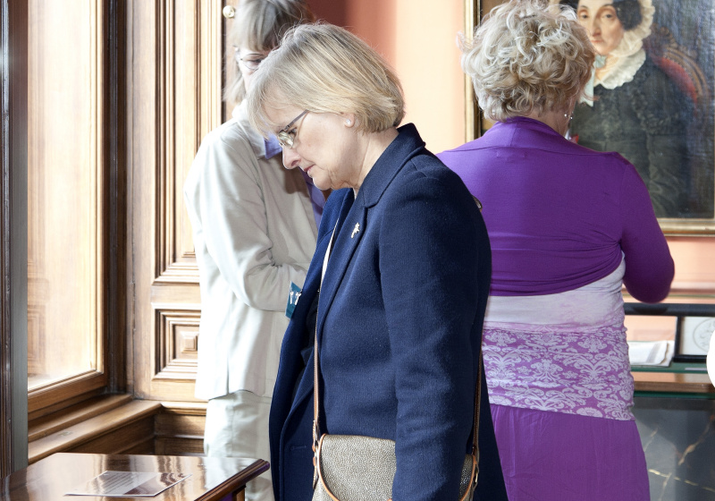 Veranstaltungsteilnehmerin