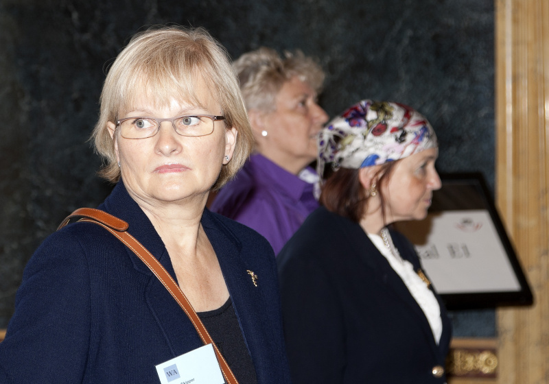 Veranstaltungsteilnehmerin