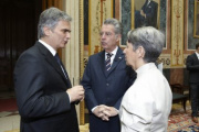 v.links: Bundeskanzler Werner Faymann, Bundespräsident Dr. Heinz Fischer und Margit Fischer