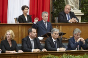 Bundespräsident Dr. Heinz Fischer am Rednerpult