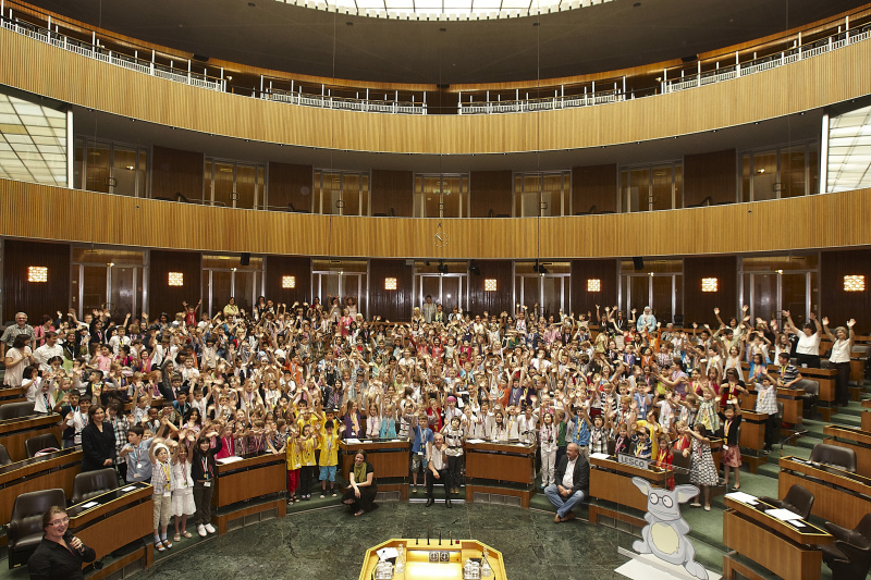 Gruppenfoto der Demokratiewerkstattprofis