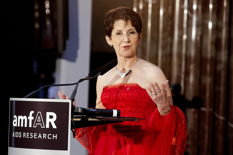 Nationalratspräsidentin Mag.a Barbara Prammer am Rednerpult