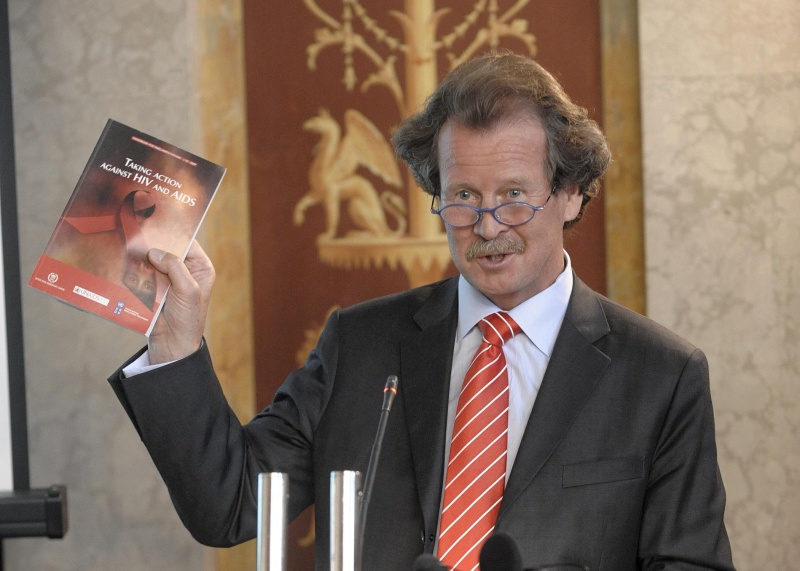 Prof. Manfred Nowak - Scientific Director of the Ludwig Boltzmann Institute of Human Rights am Rednerpult