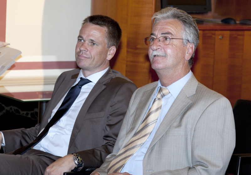 v.li. Harald Himmer - Vizepräsident des Bundesrates und Günther Kaltenbacher - Bundesratsmitglied