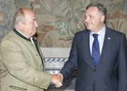 v.li. Fritz Neugebauer - Zweiter Nationalratspräsident und Georgi Baramidze - Vizepremierminister von Georgien