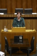Anna Franz, Nationalratsabgeordnete der ÖVP, am Rednerpult.