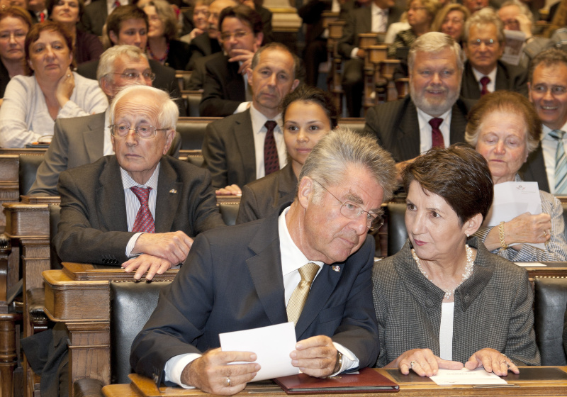 v.li. Bundespräsident Dr. Heinz Fischer und Nationalratspräsidentin Mag.a Barbara Prammer