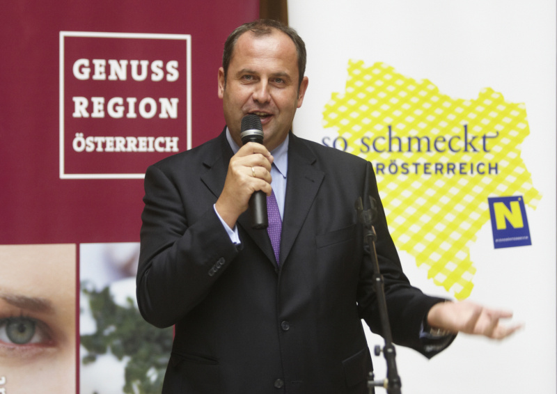 Finanzminister und Vizekanzler Dipl.Ing. Josef Proell