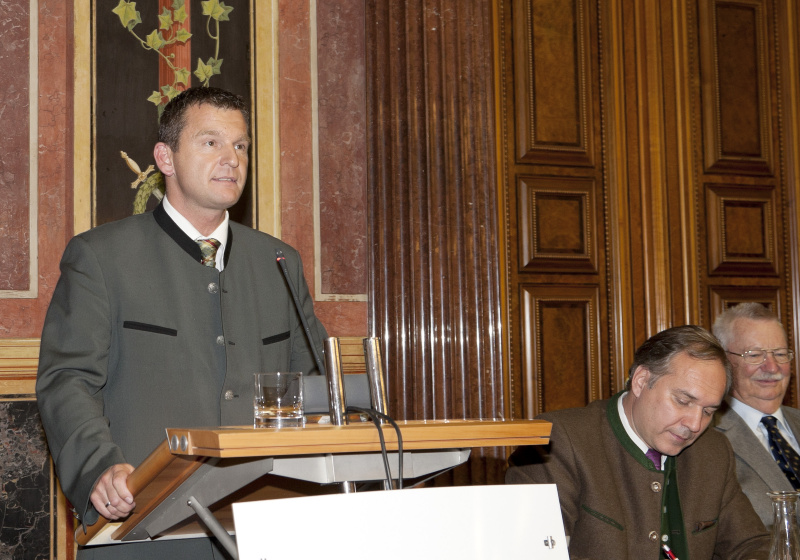 Ing. Norbert Kapeller - Abgeordneter zum Nationalrat am Rednerpult