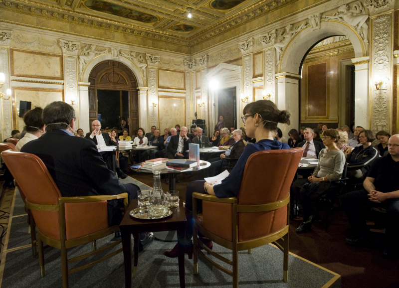 Übersicht Publikum und Podium