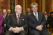 v.li: Alt-Bundespräsident der BRD Prof.Dr. Roman Herzog und Bundespräsident Dr. Heinz Fischer