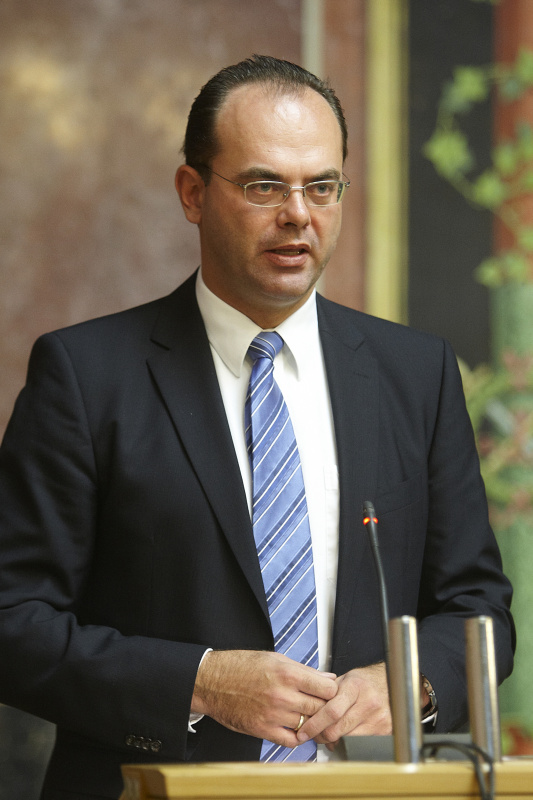 Mag. Andreas Reichhardt - Bundesministerium für Verkehr, Innovation und Technologie am Rednerpult