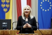 Dr. Angelika Winzig, Bundesrätin der ÖVP am Rednerpult