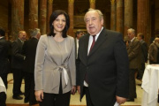 v.li. Jozefina Topalli, Präsidentin des albanischen Parlaments und der 2. Nationalratspräsident Fritz Neugebauer