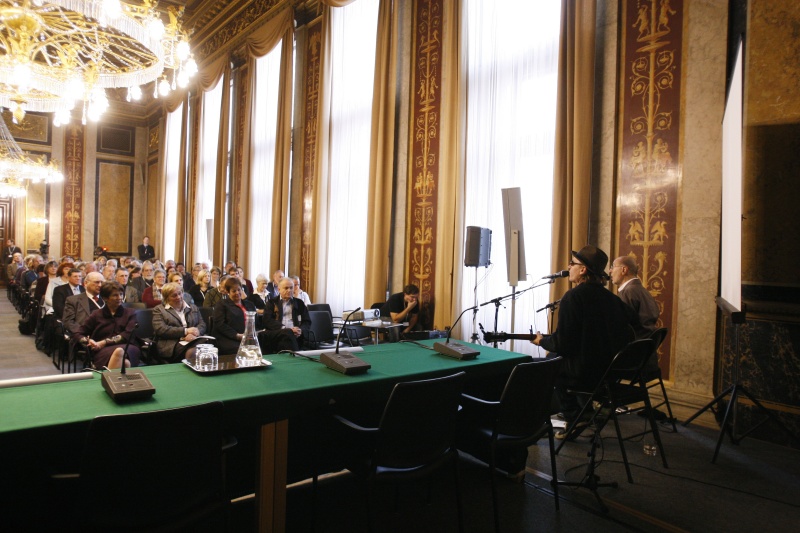 v.li Ernst Molden und Willi Resetarits