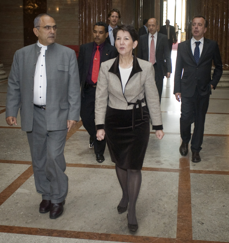 v.li. Staatspräsident von Timor- Leste José Ramos-Horta und Nationalratspräsidentin Mag.a Barbara Prammer