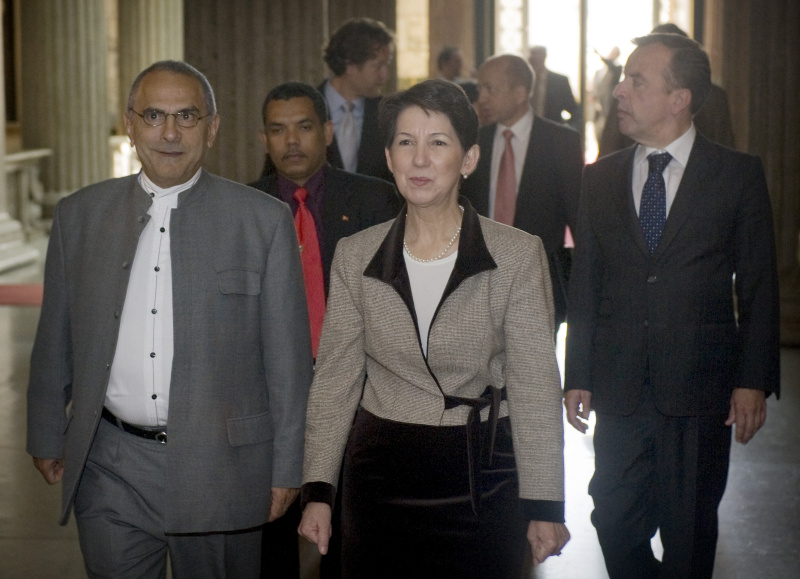 v.li. Staatspräsident von Timor- Leste José Ramos-Horta und Nationalratspräsidentin Mag.a Barbara Prammer