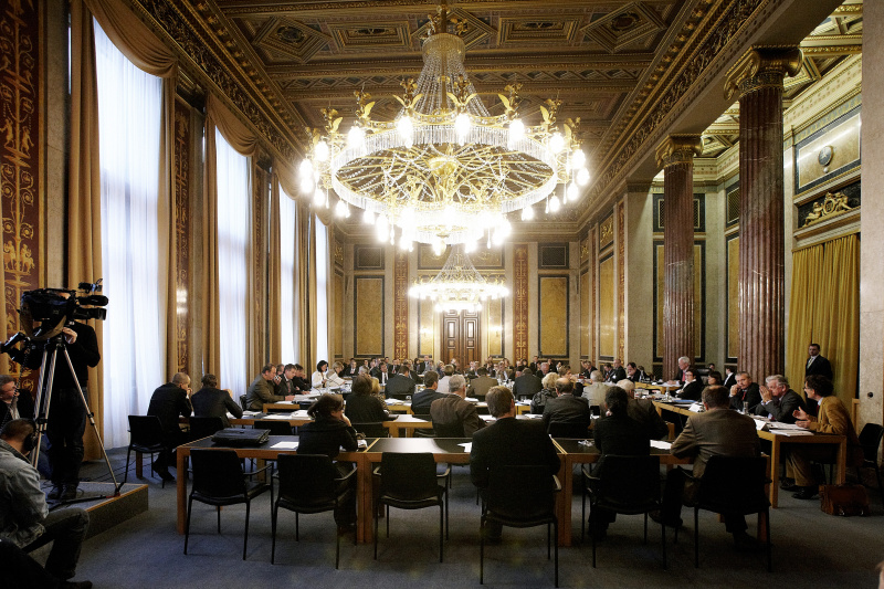 Blick in Richtung VeranstaltungsteilnehmerInnen