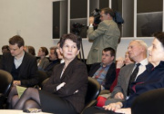 Barbara Prammer - Präsidentin des Nationalrates (Mitte) und VeranstaltungsteilnehmerInnen